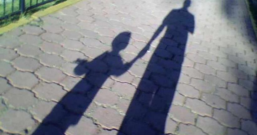 padre hijo sombra